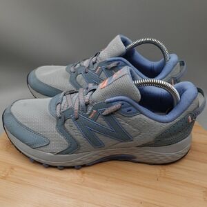 New Balance Shoes Womens 10 Gray Blue Pink Trail Running WT410LG7 GUC